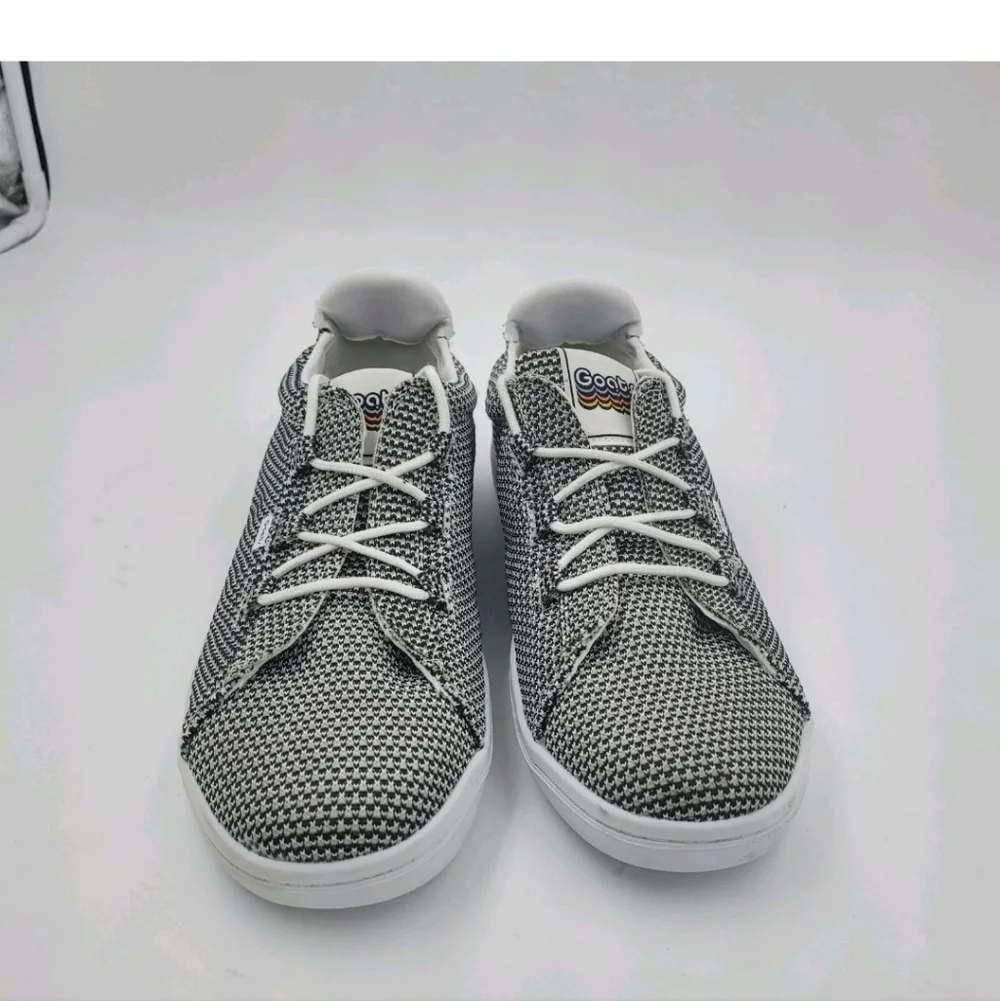 Goats The 454 Mesh Sneaker Black Lace Up Low Top Casual Shoe Women’s 10 Lightwei